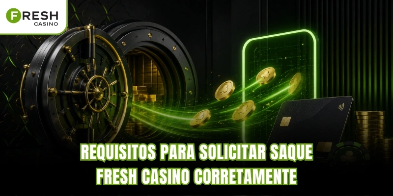 Requisitos para solicitar saque Fresh Casino corretamente